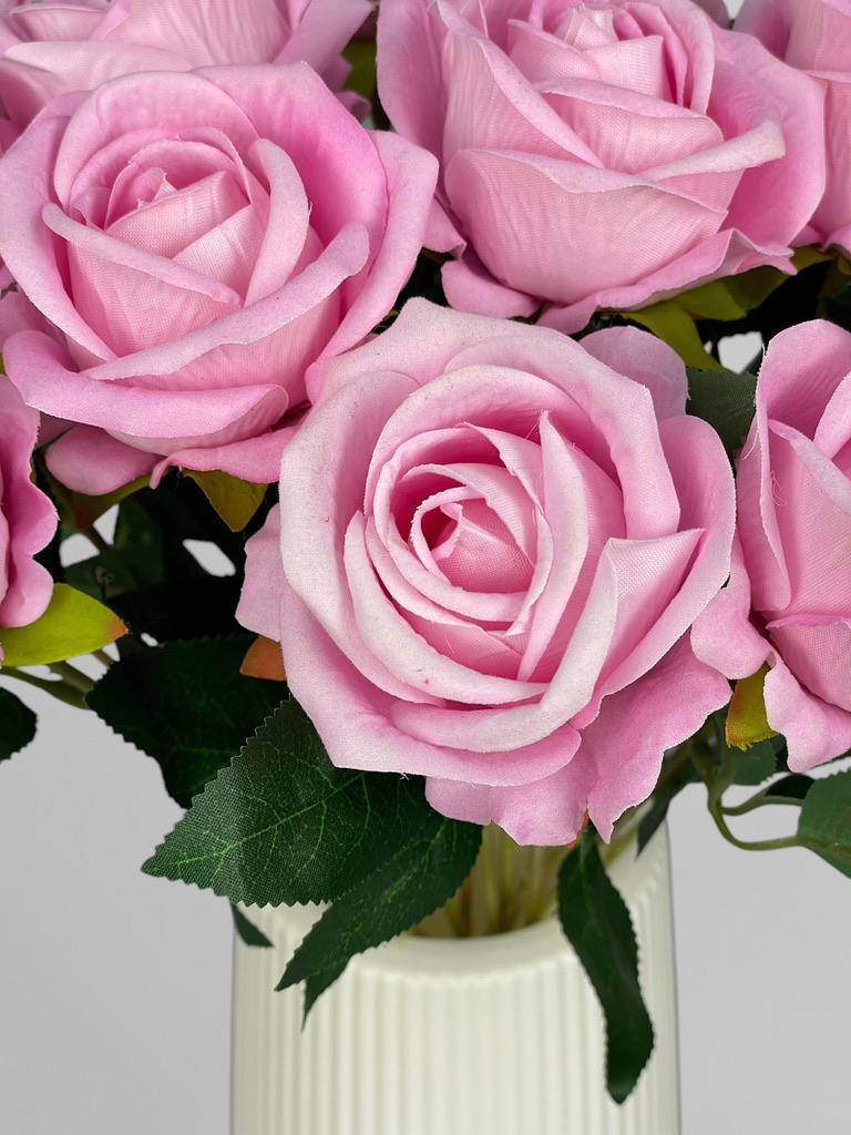 Роза на стебле 51 см Розовый (К02081) - фото 3 Роза на стебле 51 см Розовый (К02081) - фото 3