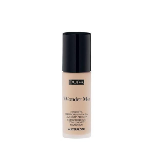 Тональная основа для лица водостойкая Pupa Waterproof Wonder Me Fluid Foundation 040 Honey Gold 30 мл (2215197861)