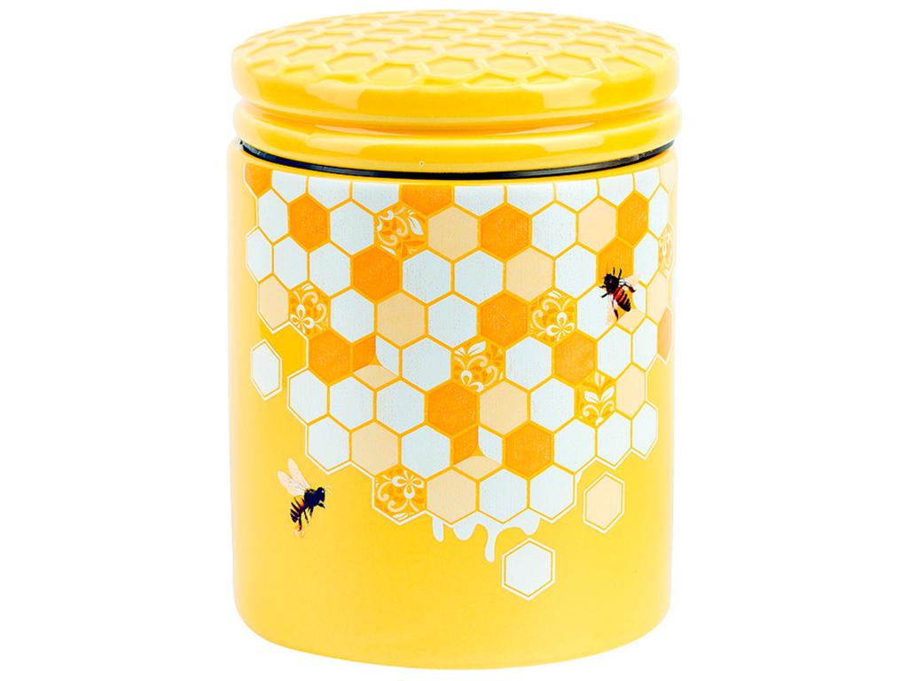 Банка керамическая с крышкой Honey 650 мл (BDI-DM793-HN)