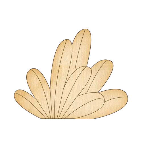 Заготовка из фанеры №226 Куст-1 (6180)