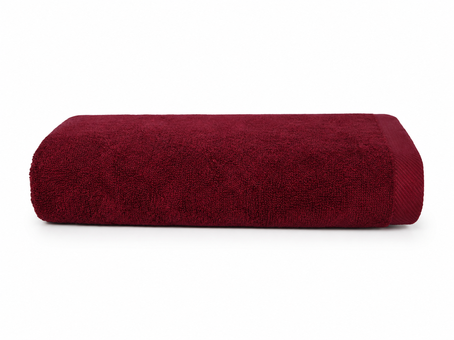 Полотенце Parisa Flat Cotton H-500 500 г/м2 50х90 см Бордовый (35833439)