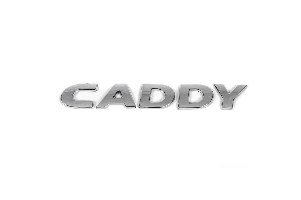 Надпись Caddy Davs Auto для Volkswagen Caddy 2010-2015 гг. abs-пластик Хром