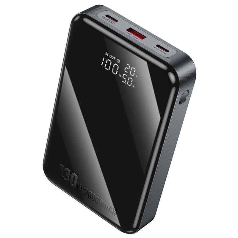 Повербанк Hoco Q30A Fast charge 130W 20000 mAh Metal gray (00000073885_1)