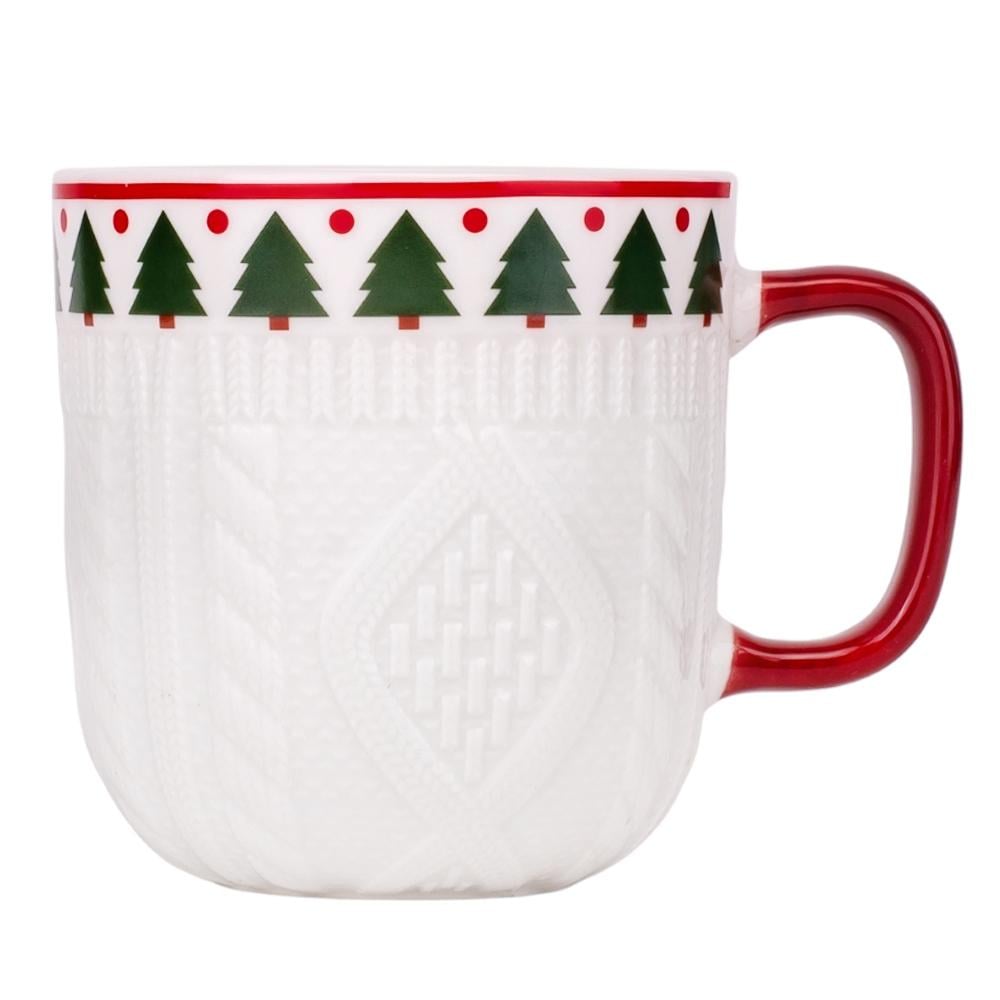 Чашка Різдвяний орнамент 345 мл 4 шт. (6022-001) Чашка Різдвяний орнамент 345 мл 4 шт. (6022-001)