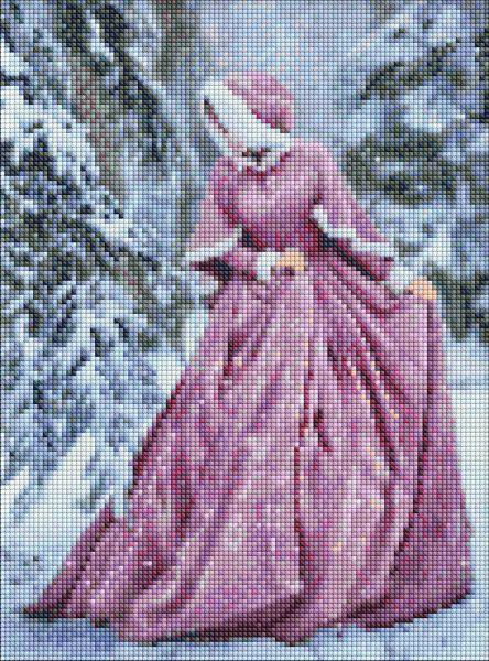 Алмазная мозаика Идейка Сказочная прогулка 30x40 см (Id-AMO7254)