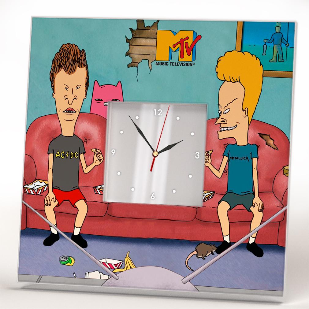 Часы Мульфильм ''Бивис и Баттхед'' 260x260 мм (C04608)