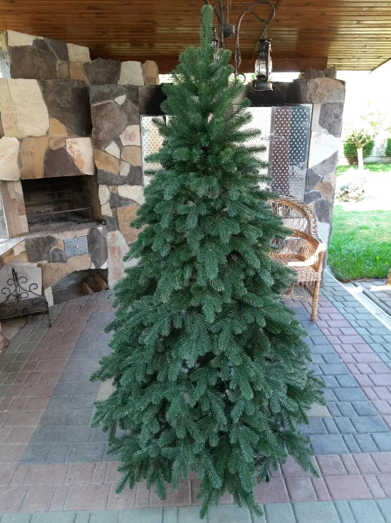 Штучна ялинка лита Елітна з підставкою 2,50 м Зелений (NYT15297) - фото 6 Штучна ялинка лита Елітна з підставкою 2,50 м Зелений (NYT15297) - фото 6