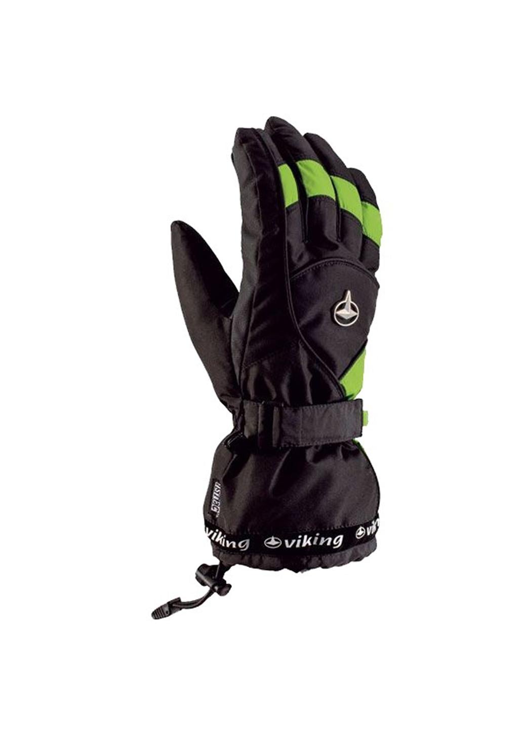 Перчатки горнолыжные Viking Dexter 8 М Черно-зеленый (110155830.8M.blkgrn)