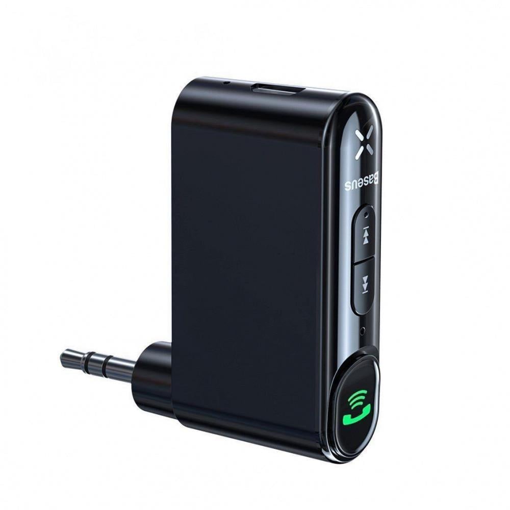 Адаптер AUX BASEUS Qiyin Car Bluetooth Receiver Black