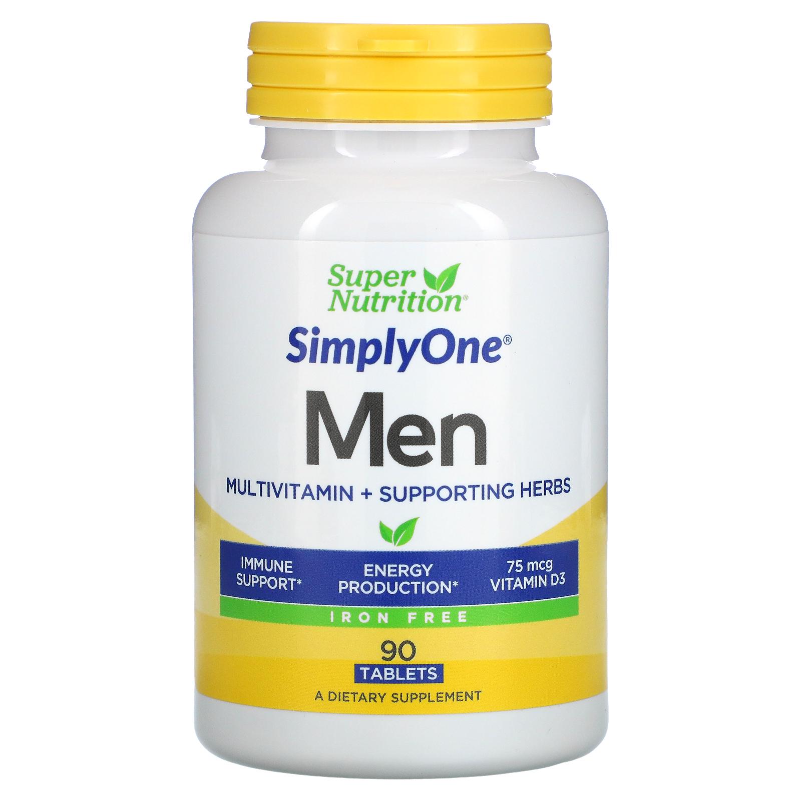 Комплекс мультивитаминный Men’s Multivitamin Supporting Herbs 90 таблеток
