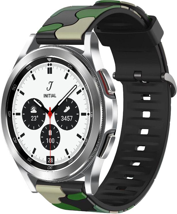 Ремінець Tactic Camouflage для Galaxy Watch 4 Classic 42 мм Green (32911-08)