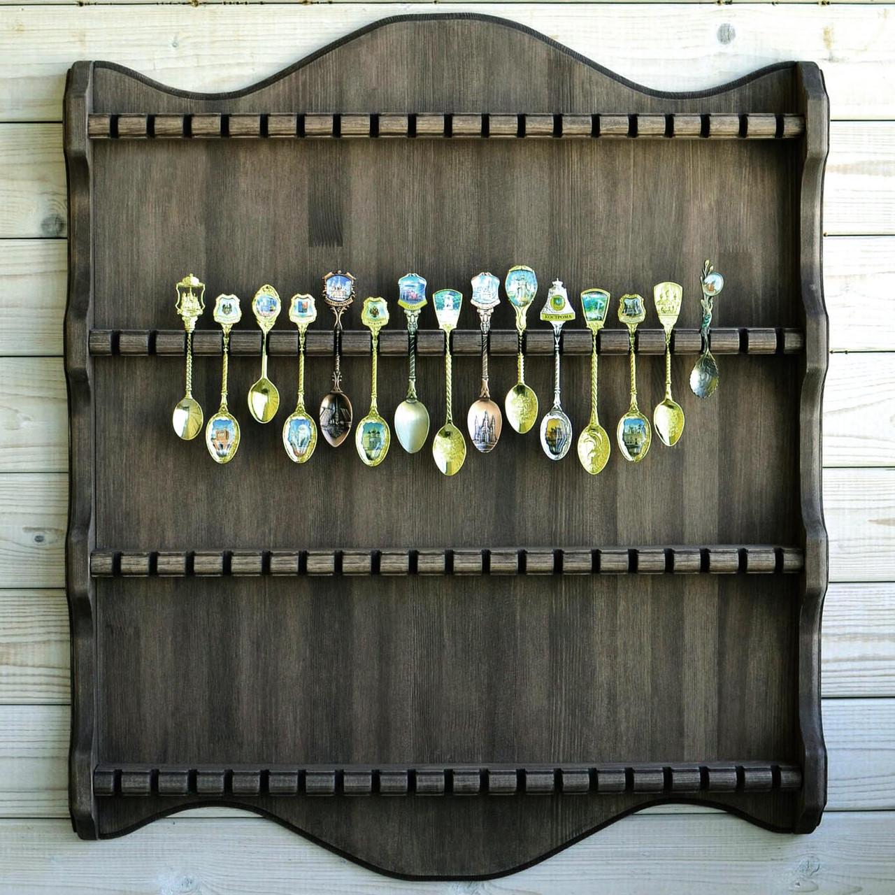 Полка для коллекции ложек Кордова Мокко (ПКЛ-001310)