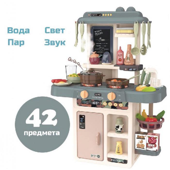 Кухня детская ТК Group вода/пар/свет/звук 42 пр. Голубой (92015) - фото 4