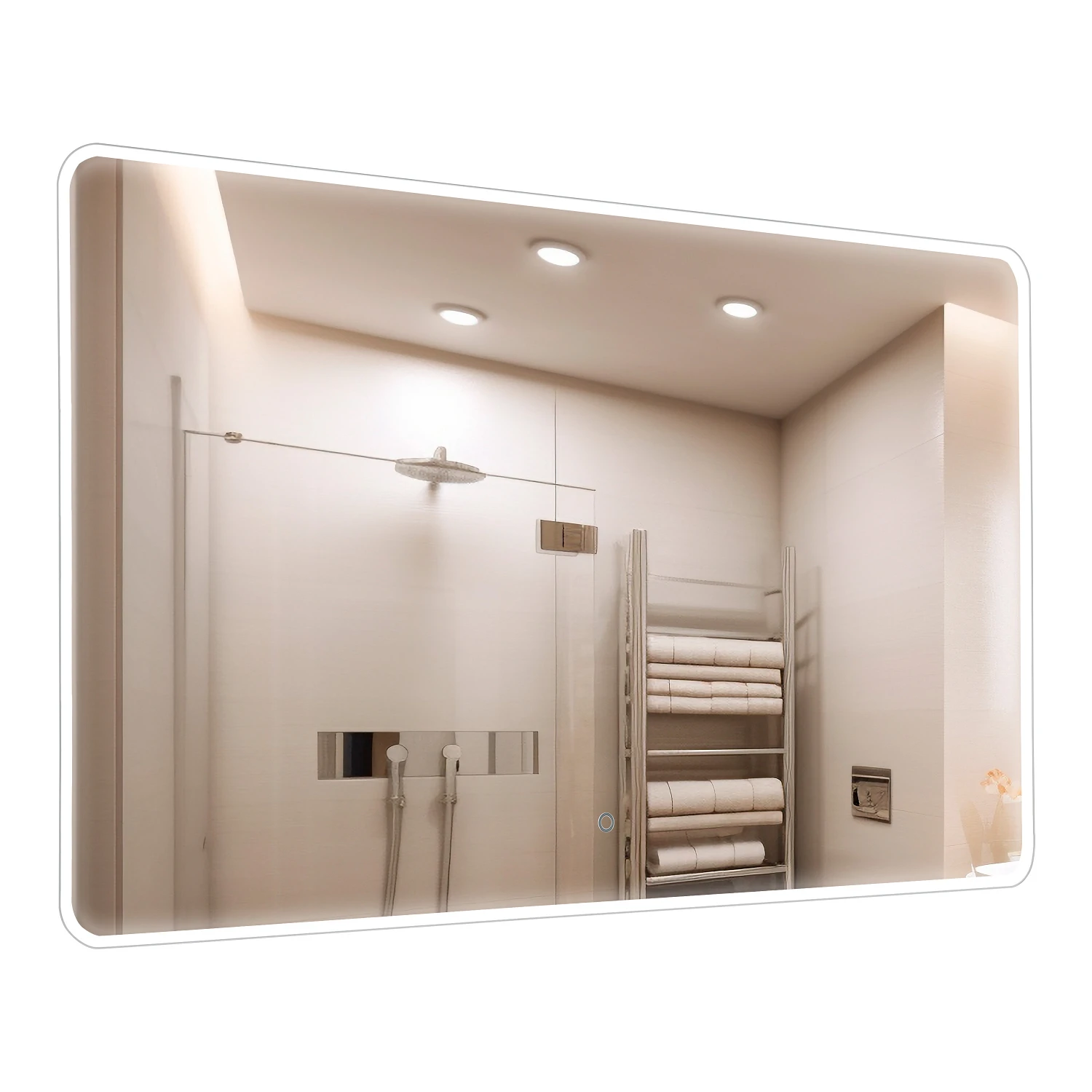 Зеркало для ванной комнаты Aqua Rodos Moon 700x1200 прямоугольное с фронтальной LED-подсветкой (АР000102686) Зеркало для ванной комнаты Aqua Rodos Moon 700x1200 прямоугольное с фронтальной LED-подсветкой (АР000102686)