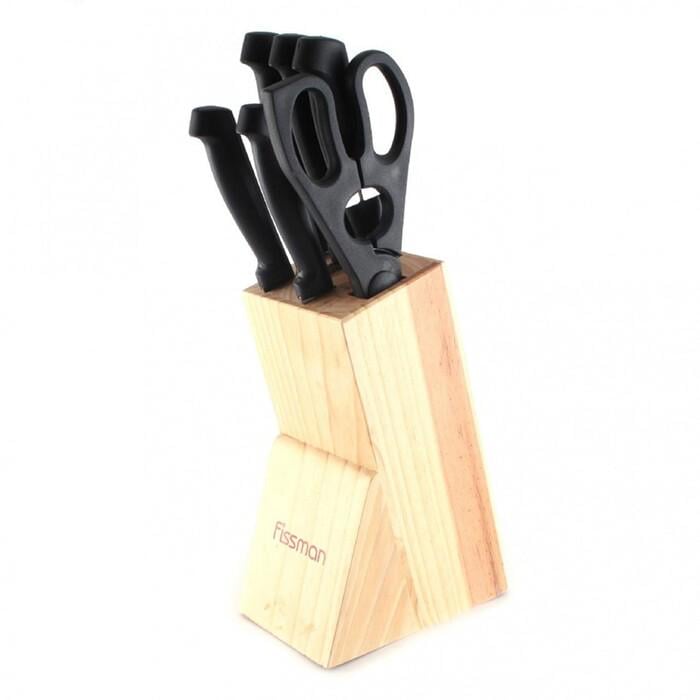 Набір ножів Fissman Centrum 5 предметів (2662849) Набір ножів Fissman Centrum 5 предметів (2662849)