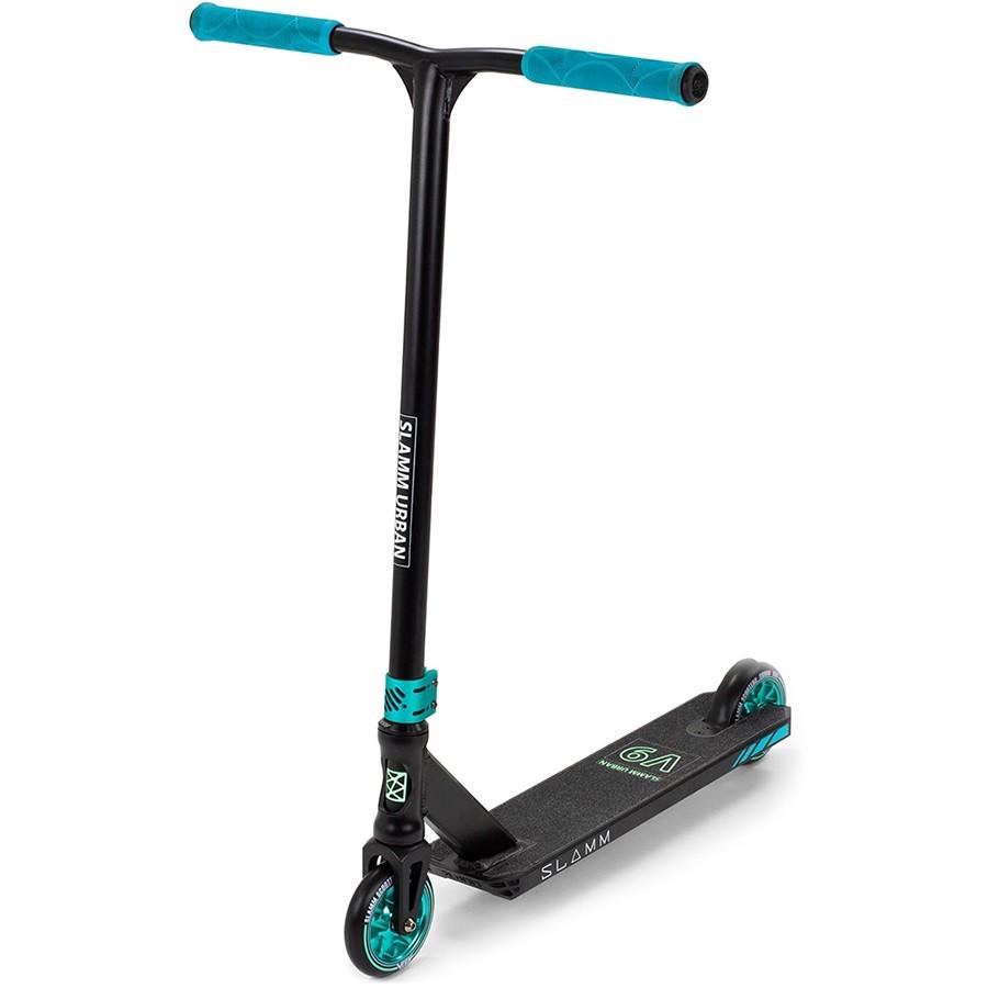 Самокат трюковой Slamm Urban V9 Black/Teal (79670) - фото 3