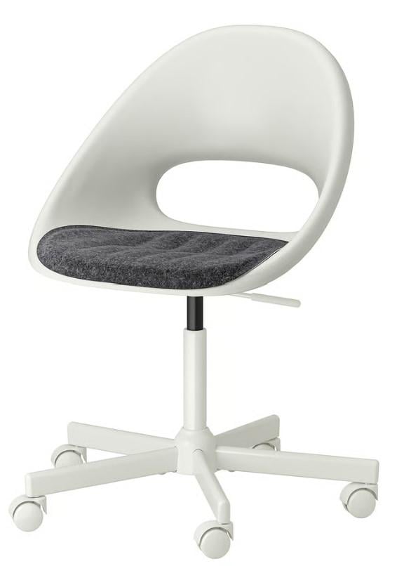 Крісло обертове LOBERGET/MALSKÄR з подушкою (29439253)