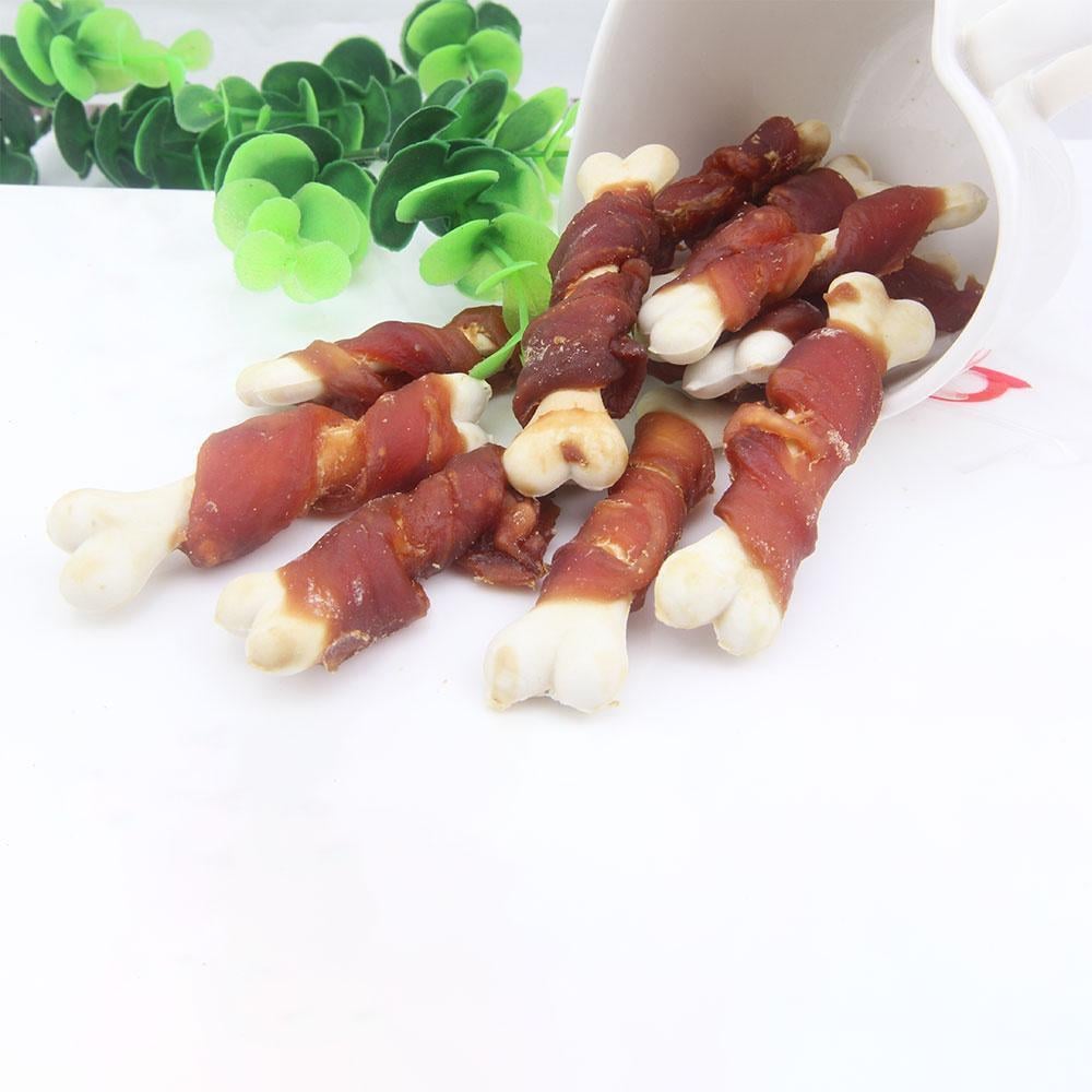 Лакомство для собак ZooFooD Кальциевые палочки с утиным филе 7 см 500 г (2254500991)