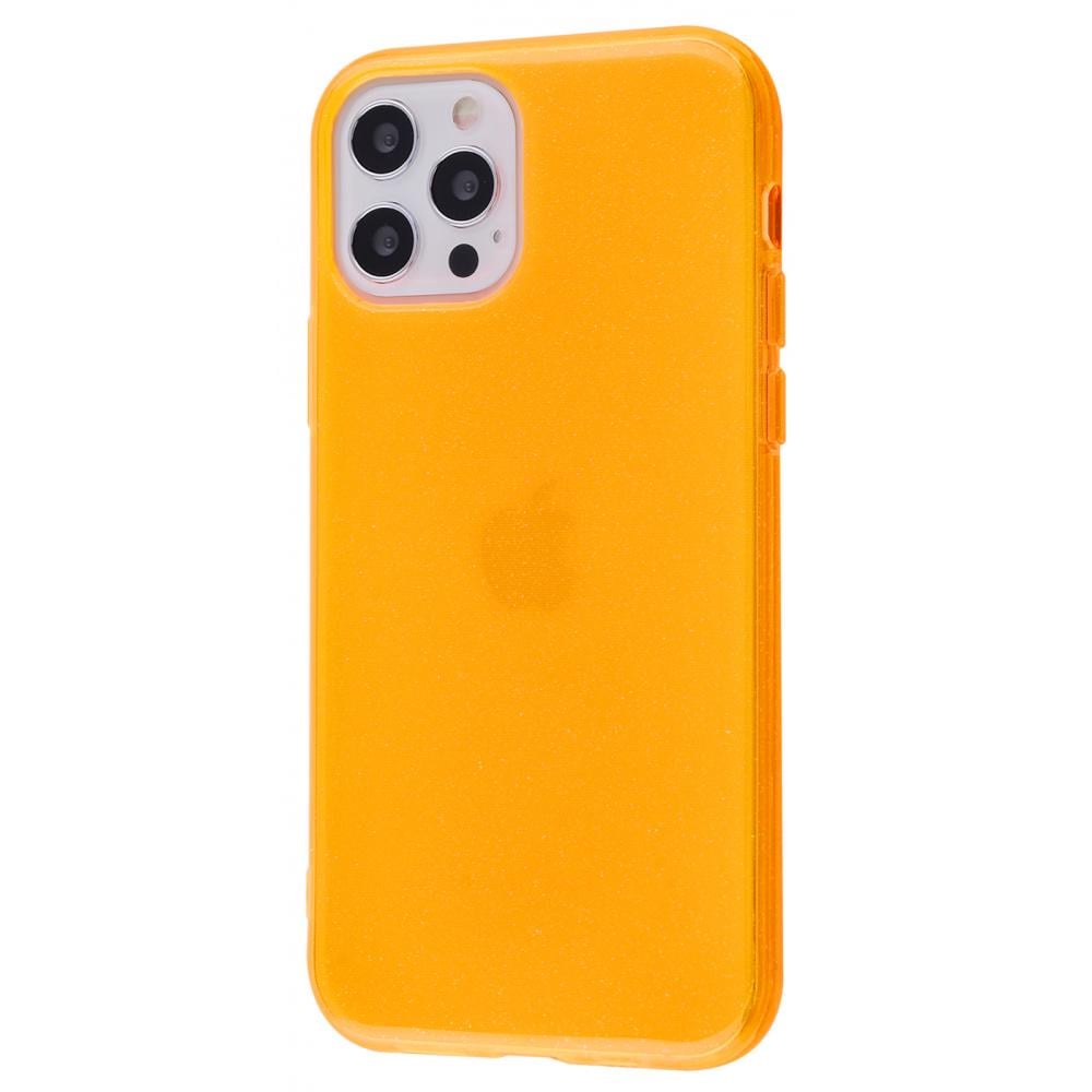 Чехол PRC Star Shine Silicone Case TPU для iPhone 12 Pro Max Orange