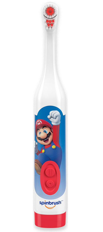 Зубна щітка Super Mario на батарейках Зубна щітка Super Mario на батарейках