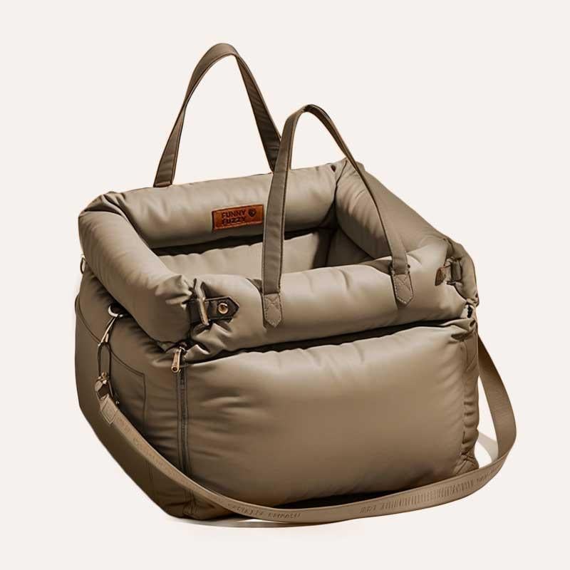 Автокресло для собак FunnyFuzzy водонепроницаемое из экокожи 55 х 50 см (32407301) Автокресло для собак FunnyFuzzy водонепроницаемое из экокожи 55 х 50 см (32407301)