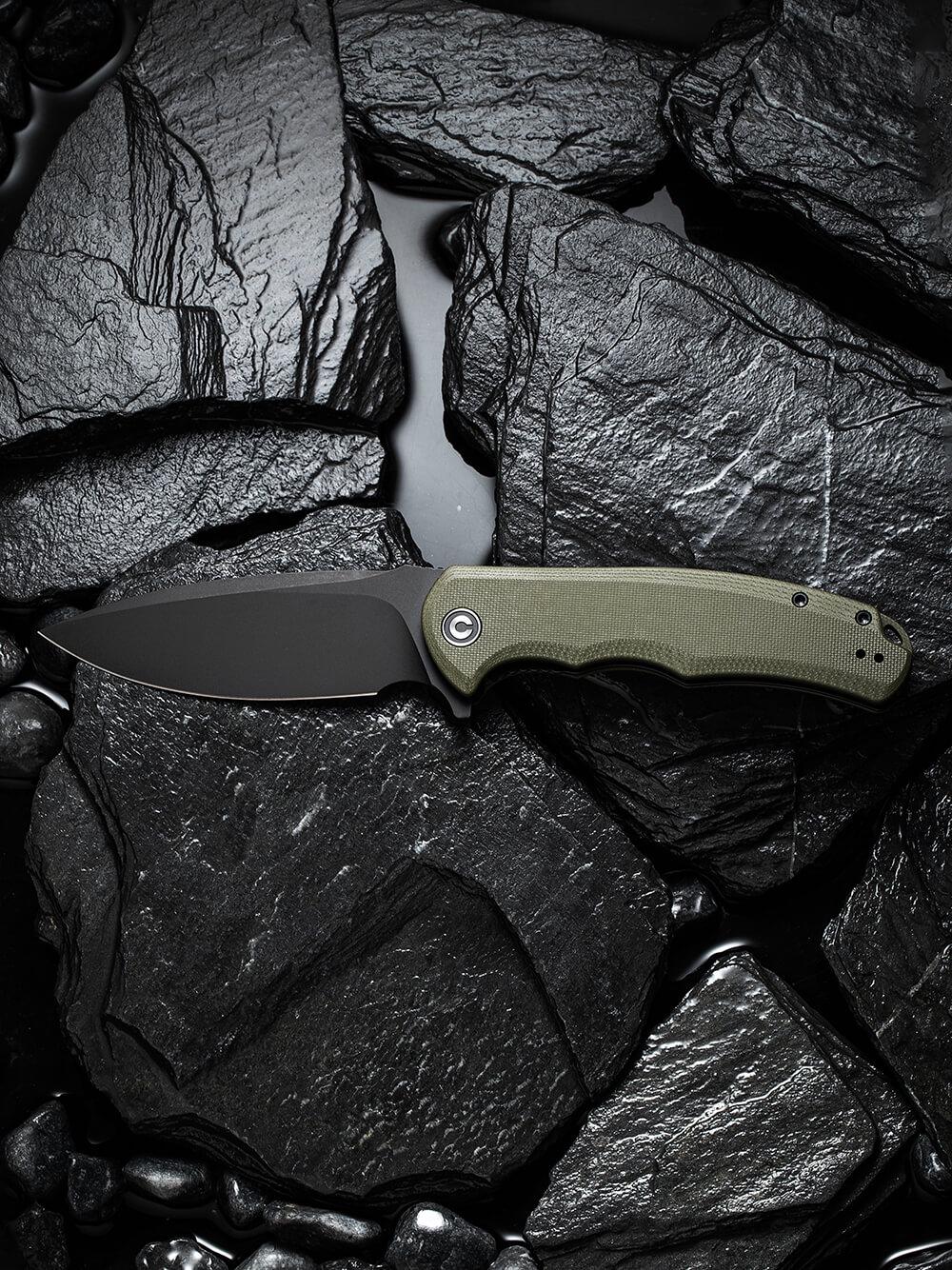 Туристичний ніж складаний Civivi Praxis C803F Olive (C803F) - фото 8