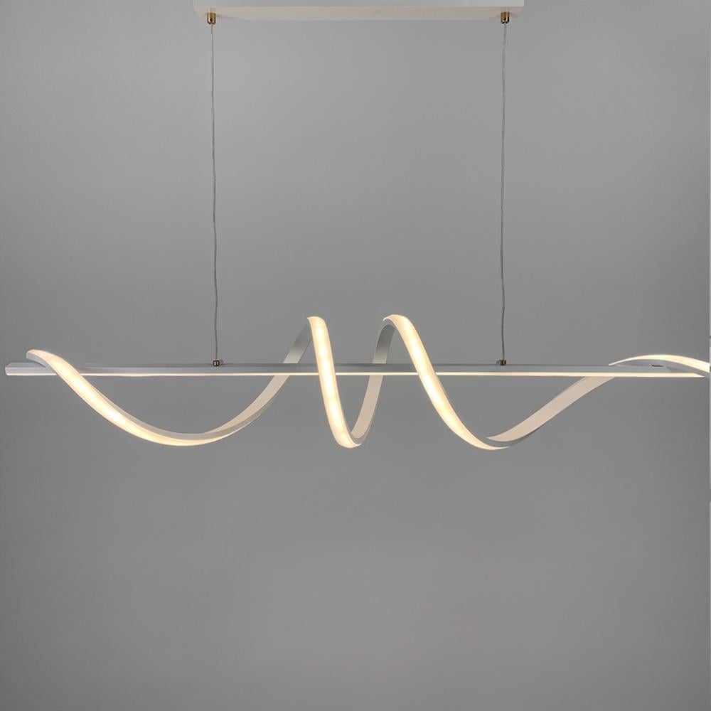 Люстра підвісна Led Light House LNF-17385 WT 75 W 120 см Білий