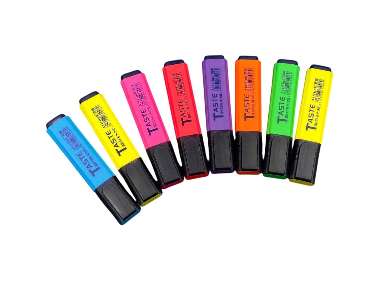 Набор текстовых маркеров на водной основе 8 шт. Разноцветный (FLM-101)