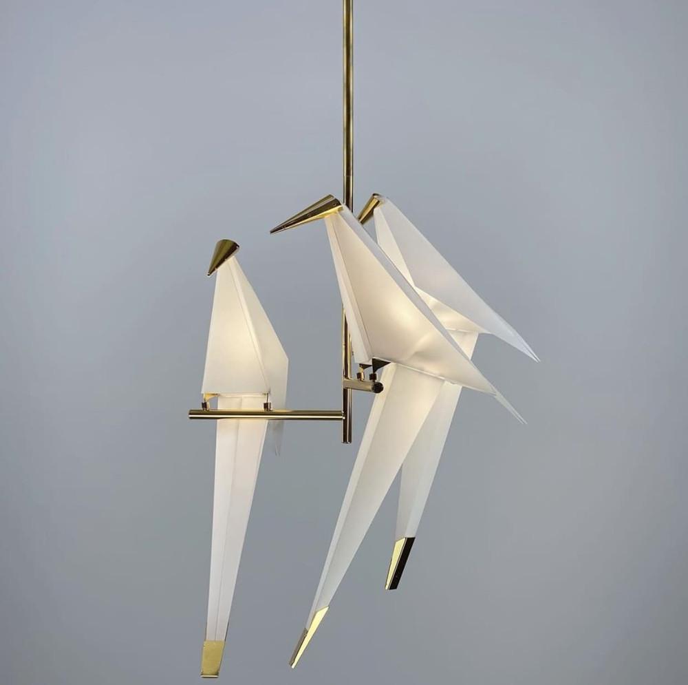 Люстра-композиція з трьох птахів (AS 145/3) - фото 2