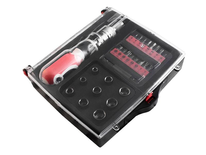 Отвертка Lemanso LTL10007 с набором бит/головок 25 пр. (2321) Отвертка Lemanso LTL10007 с набором бит/головок 25 пр. (2321)