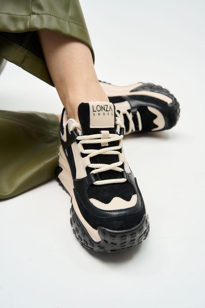 Кроссовки женские LONZA р. 40 Бежевый (180316) - фото 3 Кроссовки женские LONZA р. 40 Бежевый (180316) - фото 3