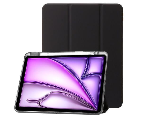 Чохол-книжка Glass Magnet Flip Cover для iPad Pro 11 2024 з комплектом захисту для камери Чорний