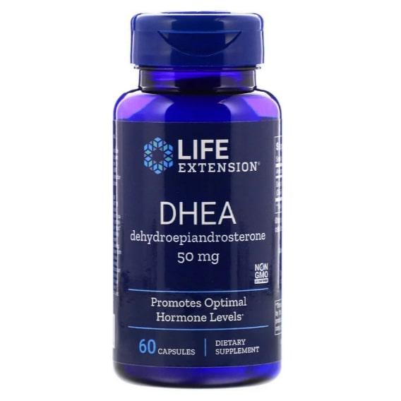 ДГЭА Life Extension DHEA 50 мг 60 Caps (LEX-88206)