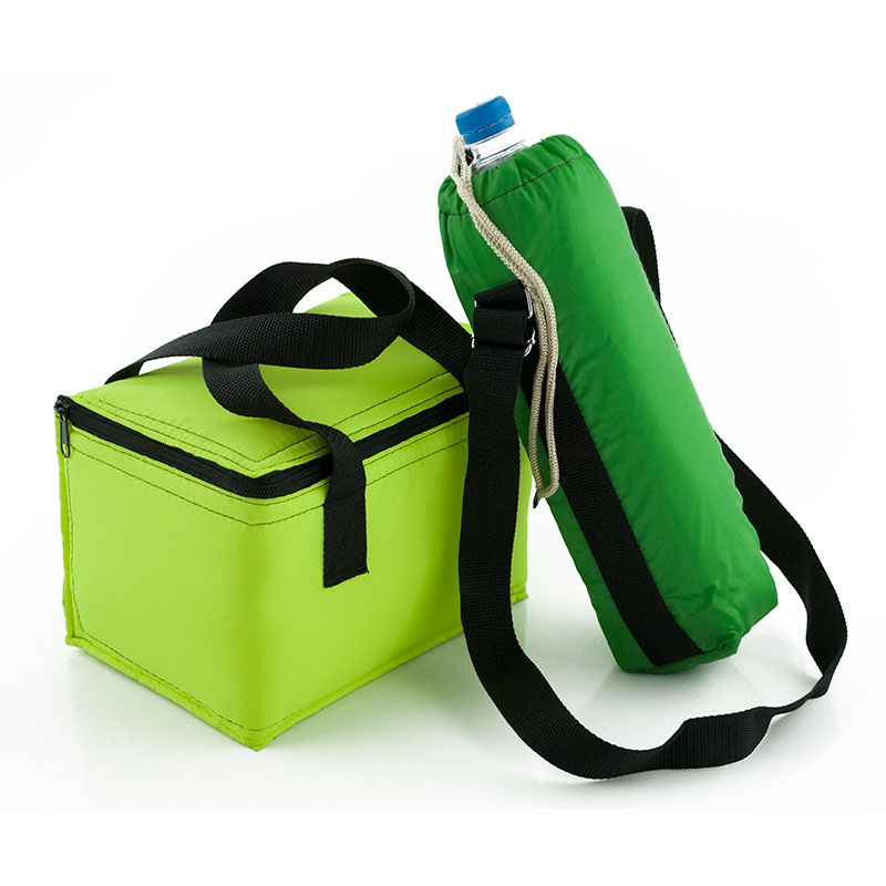 Комплект сумок Light House ланч бег 5,5 л та чохол для пляшки 1,5 л Салатовий/Зелений