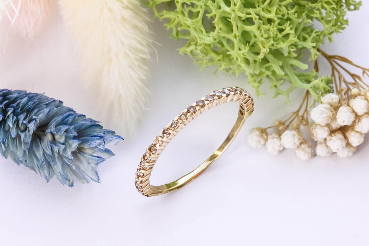 Кільце жіноче золоте з діамантами (2018833351)