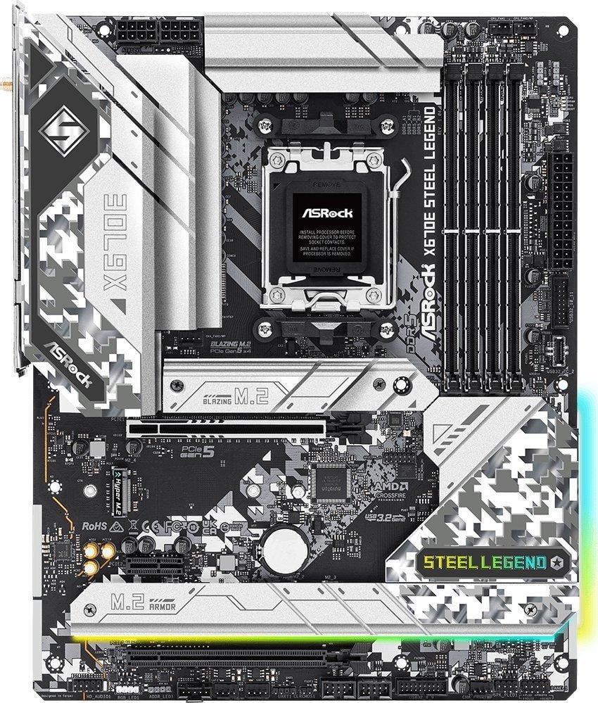 Материнська плата ASRock X670E Steel Legend (463237)