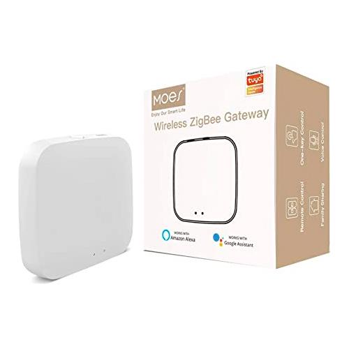 Контроллер шлюз хаб для умного дома ZigBee BLE Mesh, Moes MHUB-W-Q - фото 2