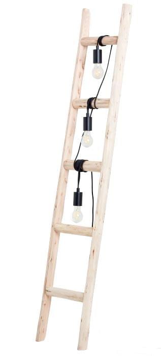 Светильник напольный из дерева Фаук Бланже (НПС-000601)