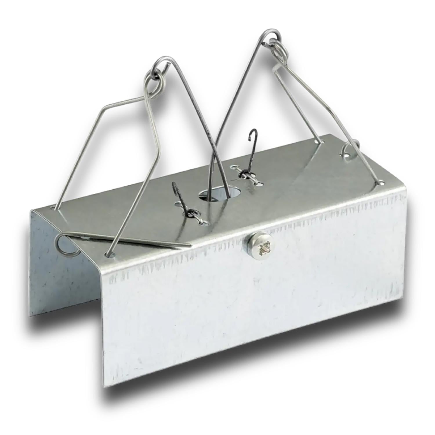 Мышеловка железная в форме домика двухходовка 14x13x8 см