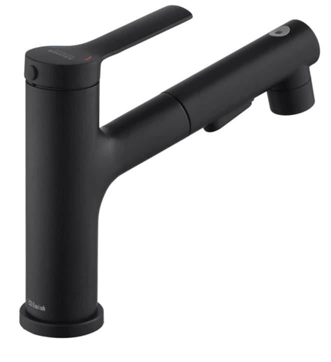 Смеситель для раковины Kroner KRP Edelstahl Klassisch с выдвижным изливом SCH030-T (60067) - фото 7