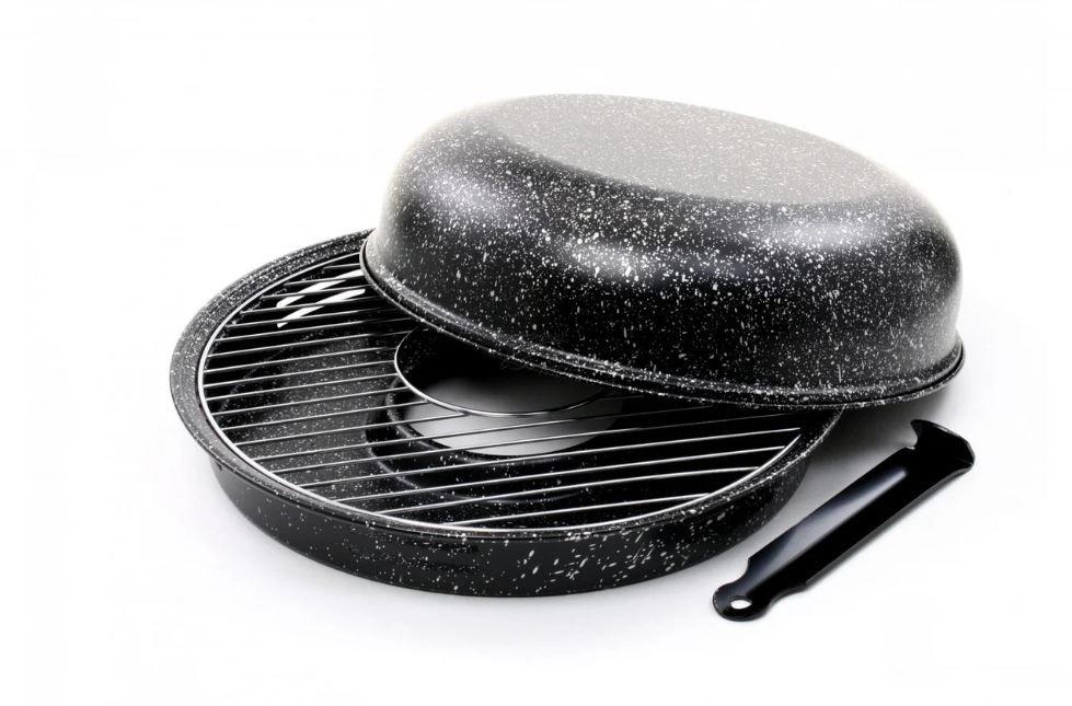 Сковорода-гриль Benson с мраморным покрытием