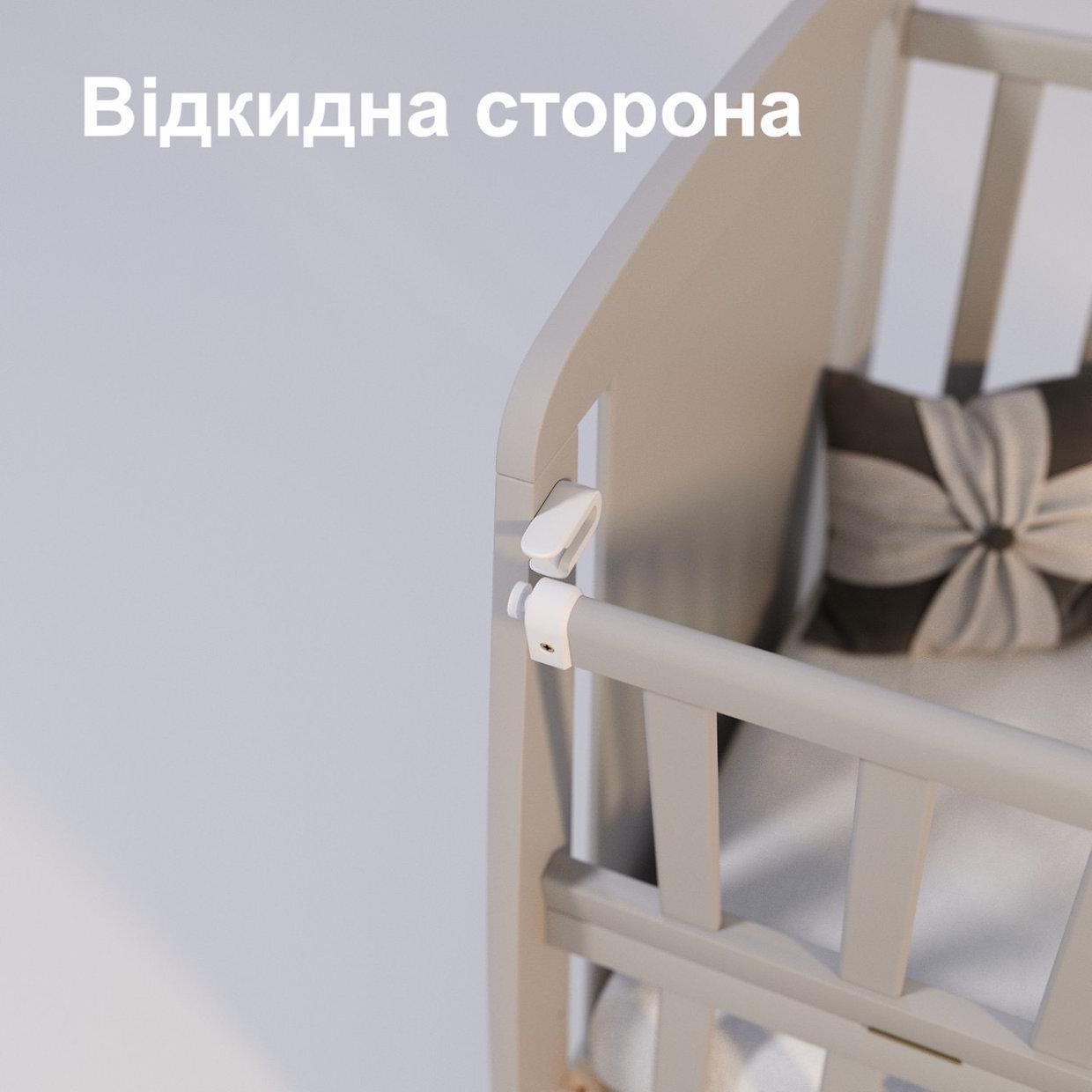 Детская кроватка Дубик-М Умка Серый - фото 3 Детская кроватка Дубик-М Умка Серый - фото 3