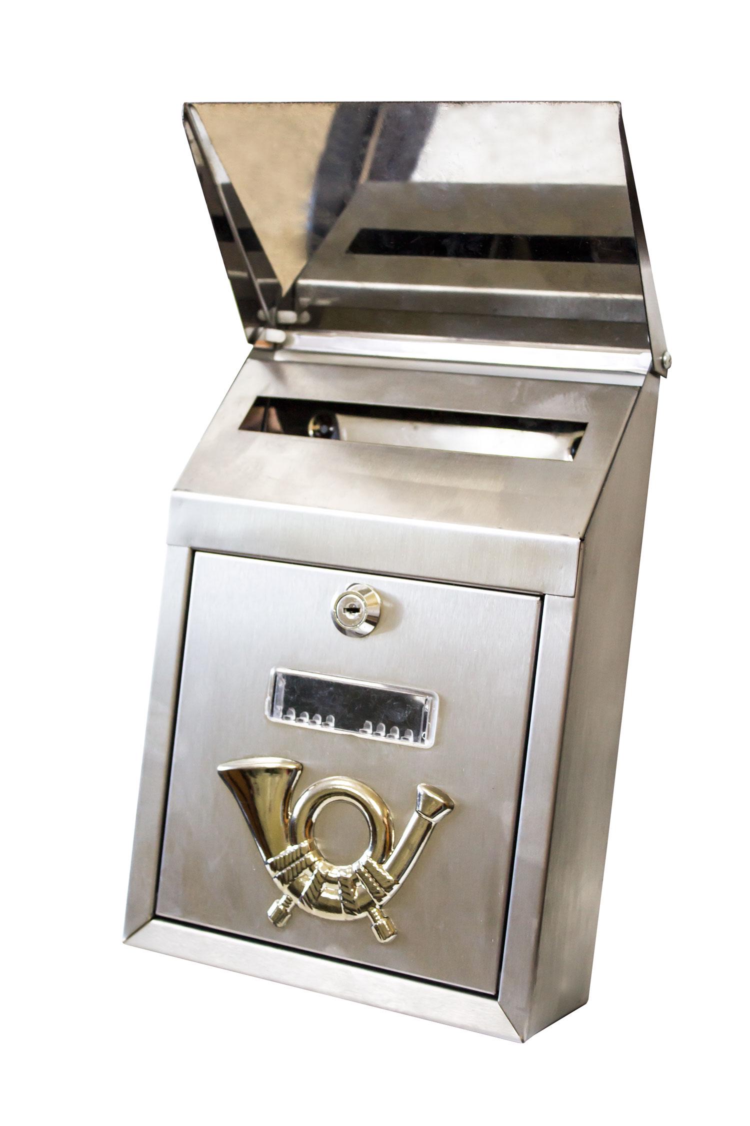 Поштова скринька СП 2 Нержавіюча сталь (29882385)