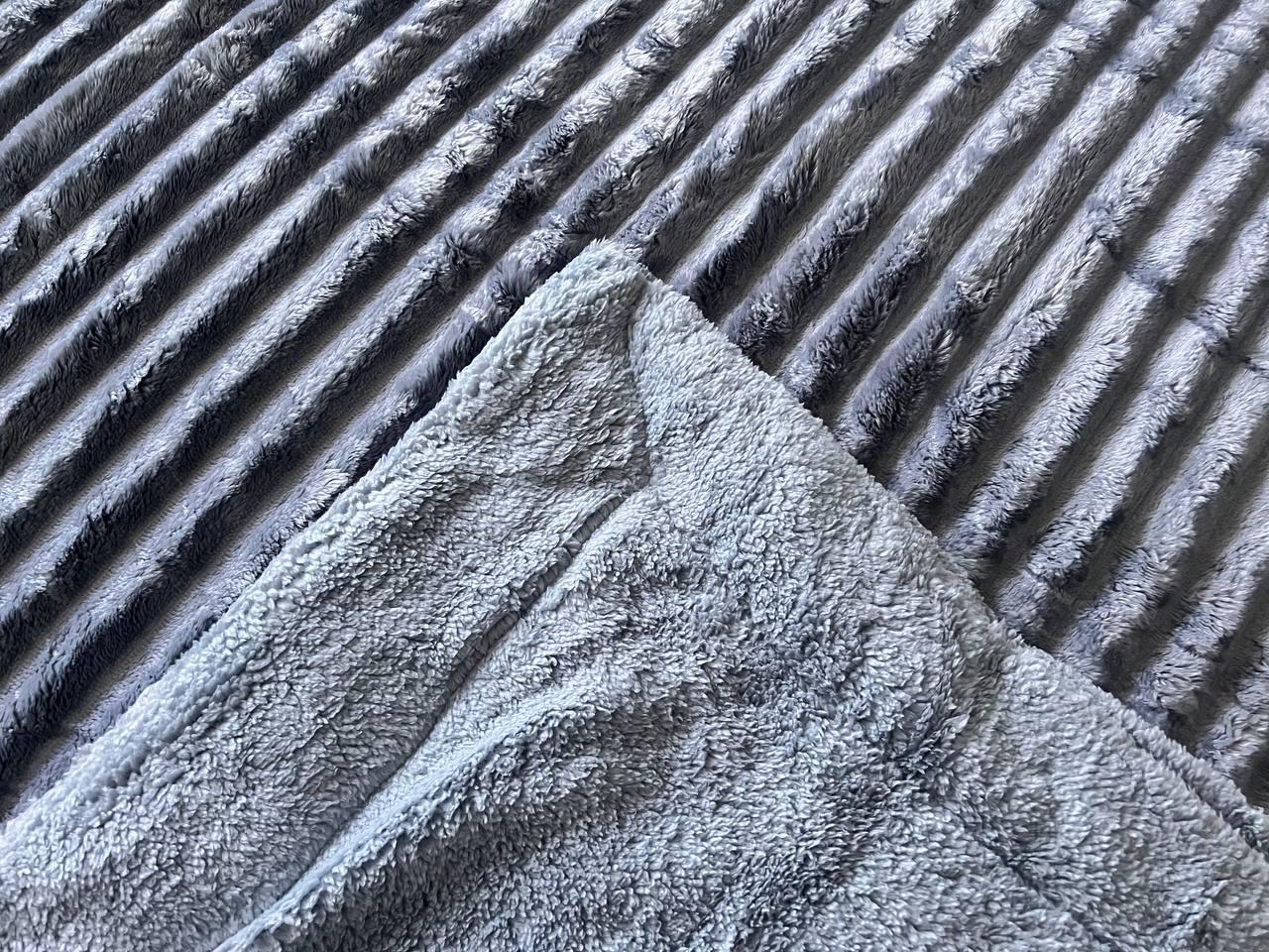 Плед плюшевый 200х220 см Серый (Д-al-sh-ovEV-006) - фото 9 Плед плюшевый 200х220 см Серый (Д-al-sh-ovEV-006) - фото 9