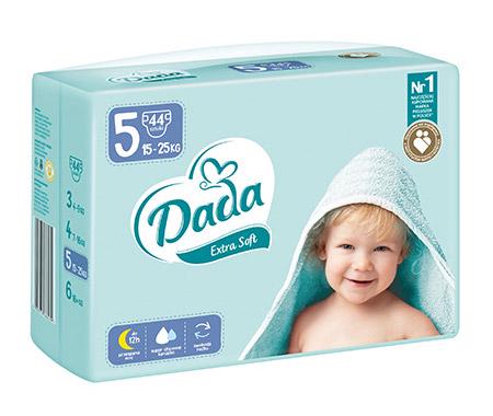 Підгузки Dada Extra Soft 5 Junior 15-25 кг 44 шт. (DS5-44) - фото 1