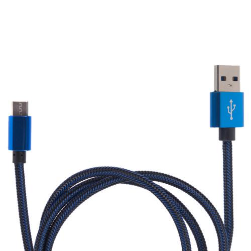 Кабель USB-Type З Pulso Blue (70537)