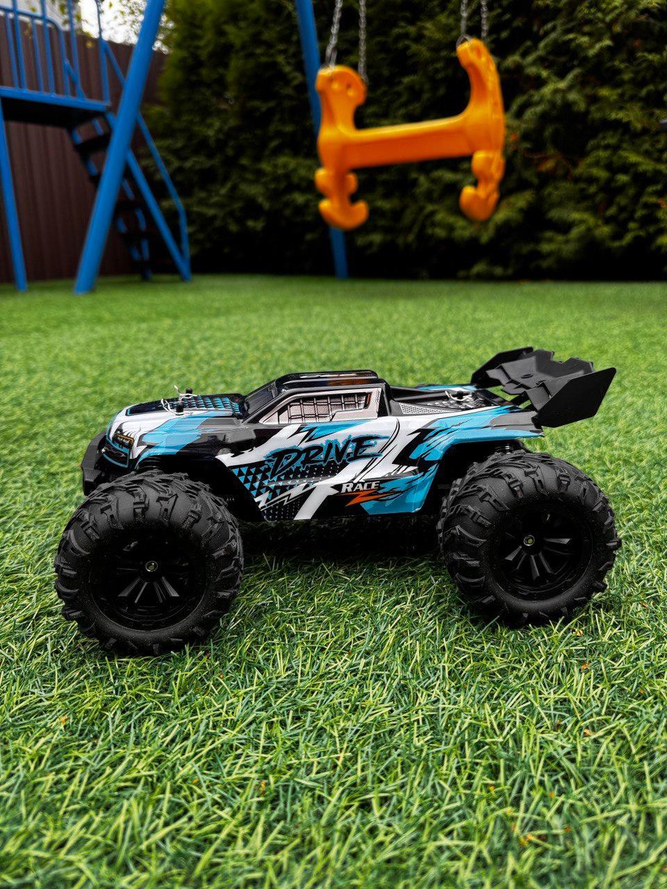 Машинка внедорожник на радиоуправлении DRIVE Pro 4Х4 70 км/ч Blue (xz4-q81-fqc) - фото 6