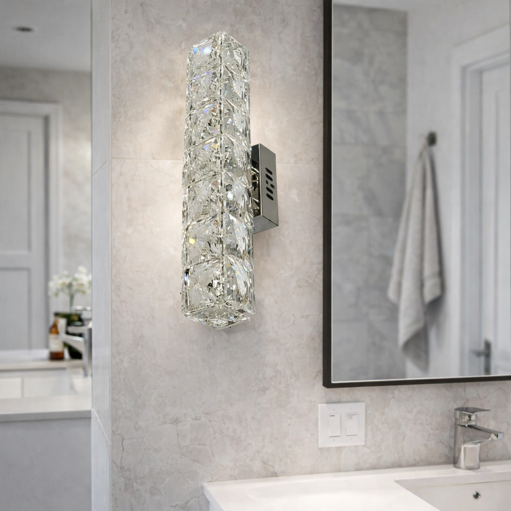 Настенный светильник Crystal Strip LED 3 режима 11W (20497/1WBK)