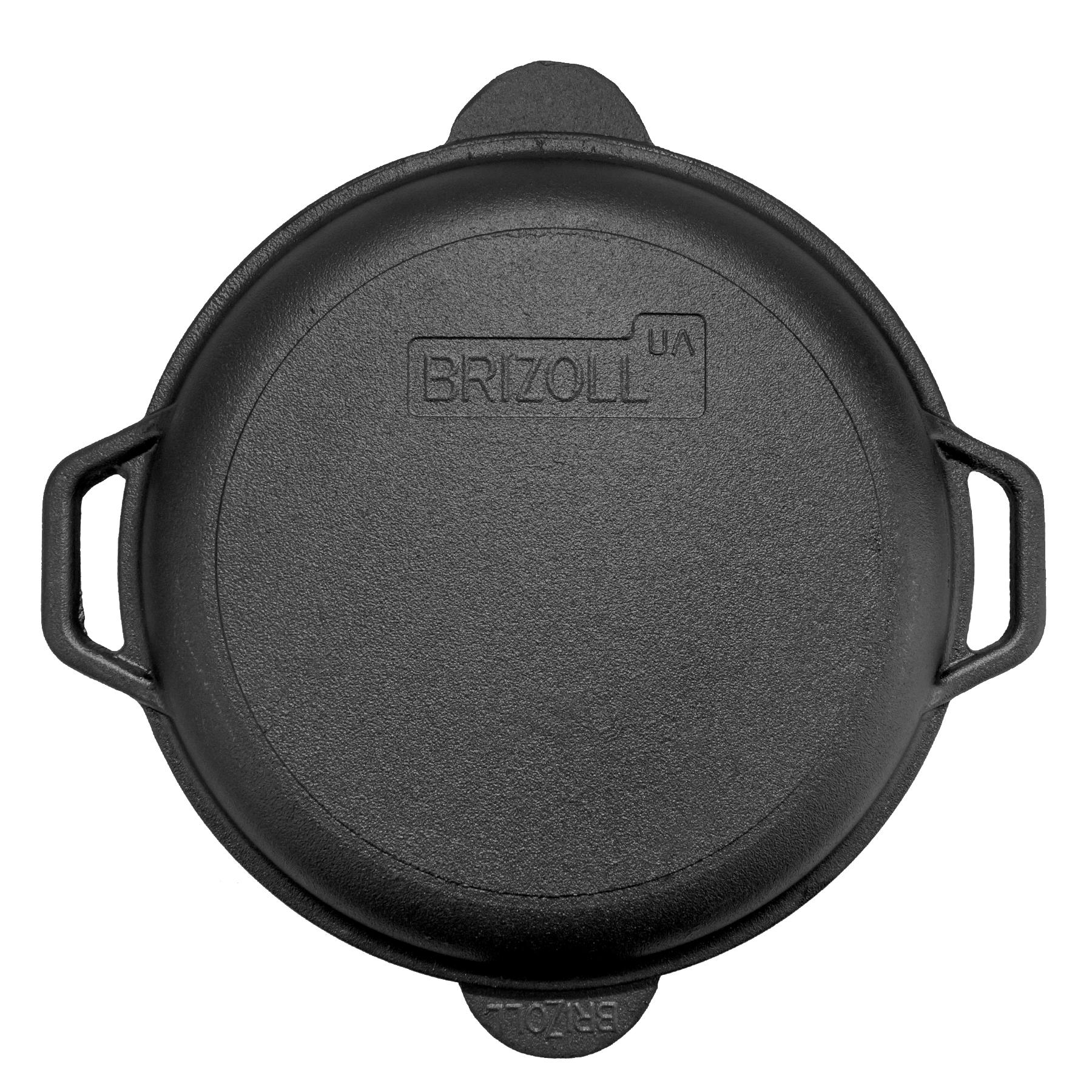 Сковорода з кришкою-сковородою Brizoll 30 см (M3060U-2) - фото 4