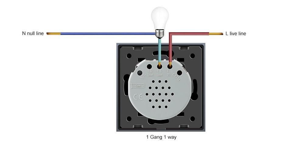 Вимикач сенсорний Livolo ZigBee Wi-Fi Чорний (VL-C701Z-12) - фото 5